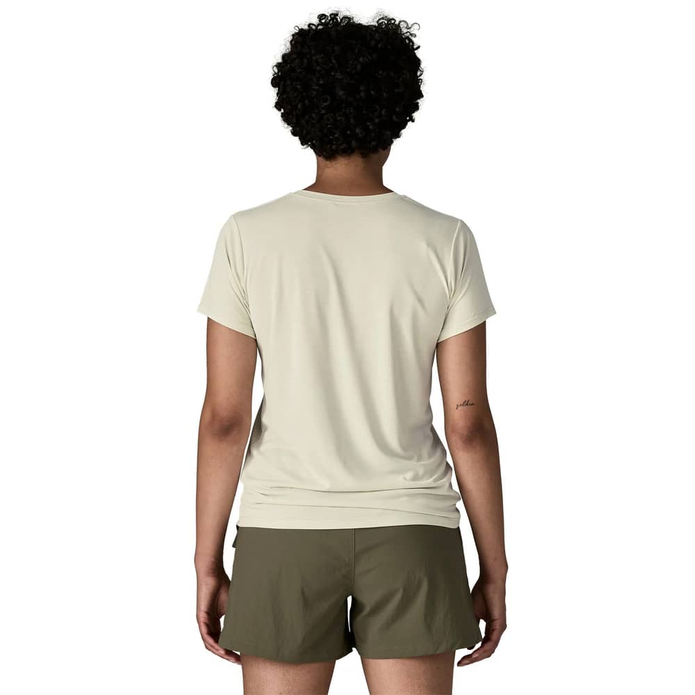 Patagonia Women's Cap Cool Daily Shirt in Dyno White - Image 3 of 3