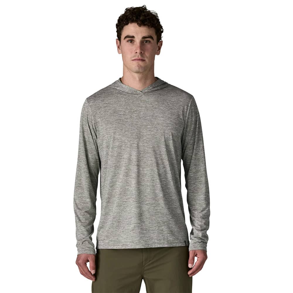 Patagonia Men's Cap Cool Daily Hoody in Feather Grey - Image 2 of 4
