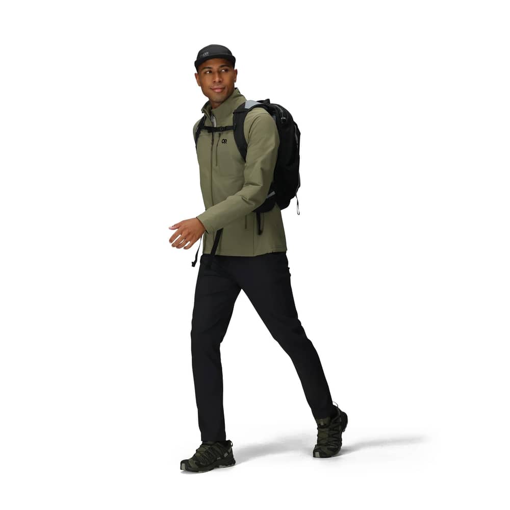 Outdoor Research Men's Ultima Softshell Jacket in Ranger Green Men - Image 6 of 7