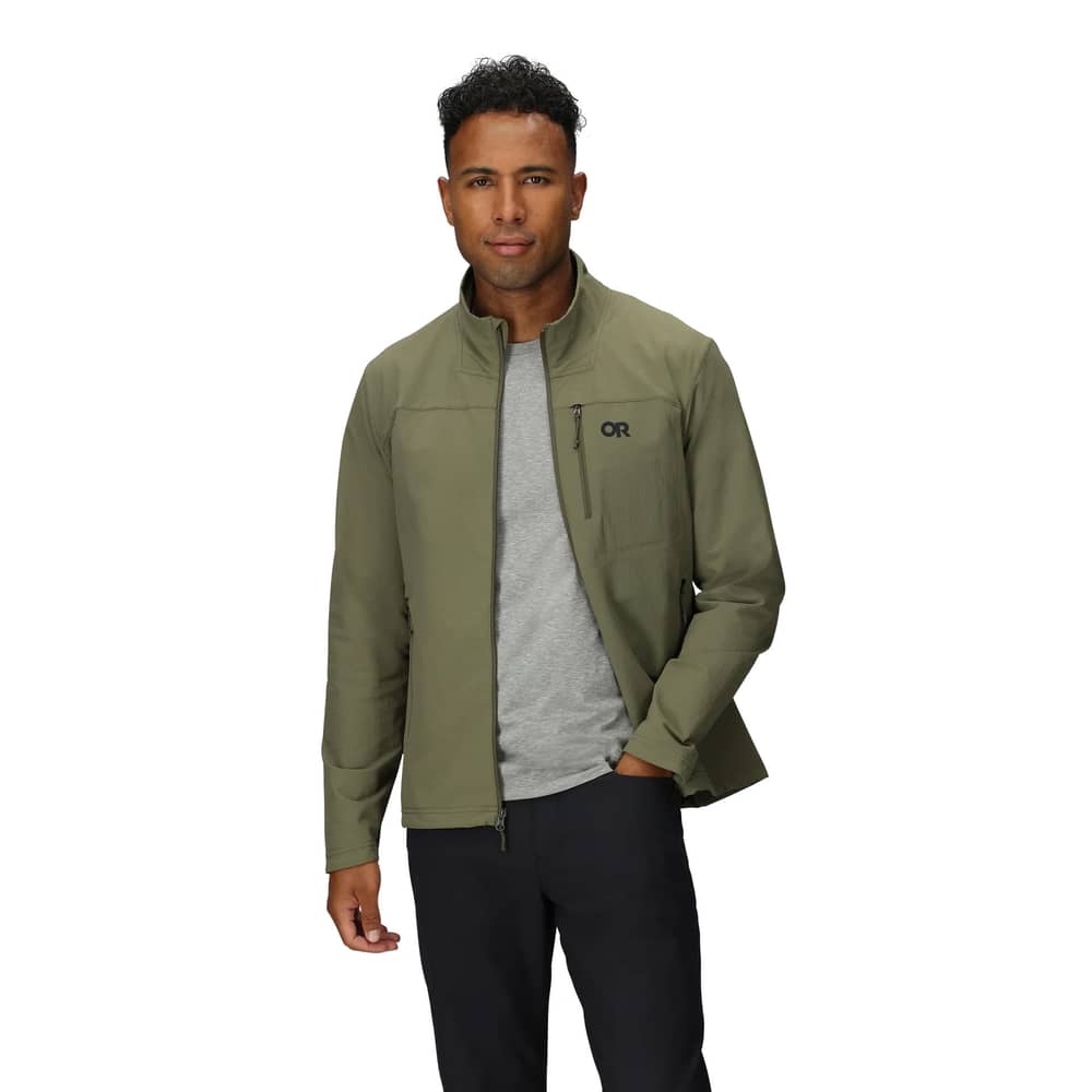 Outdoor Research Men's Ultima Softshell Jacket in Ranger Green Men - Image 2 of 7