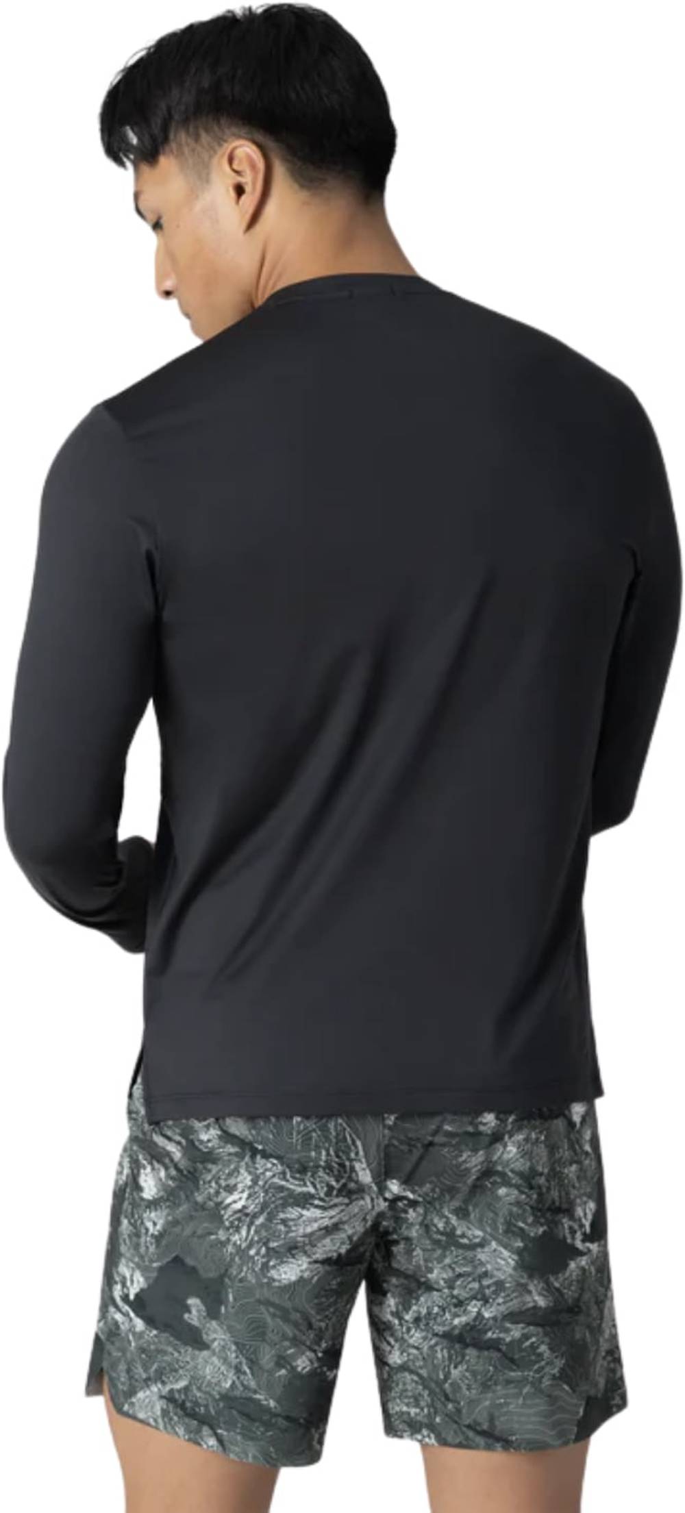 Outdoor Research Men's ActiveIce Spectrum Sun LS Tee in Black - Image 3 of 3