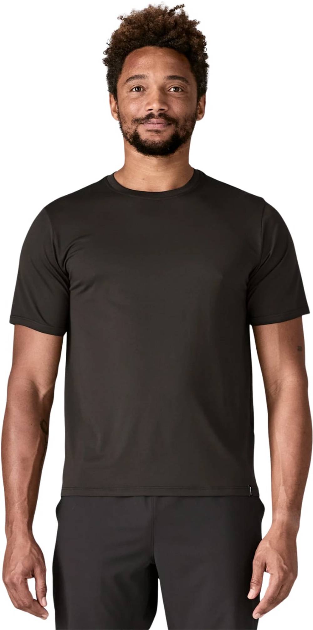 Patagonia Men's Cap Cool Daily Shirt in Black - Image 2 of 3