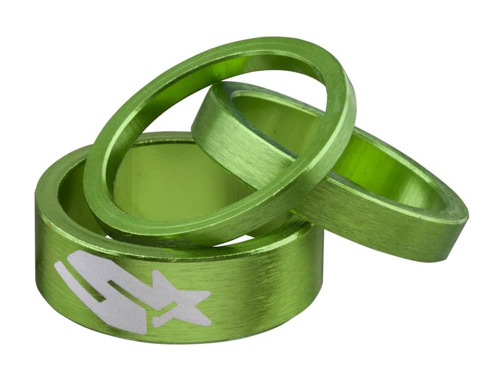 Spank Headset Spacer Kit in Green - Image 1 of 1