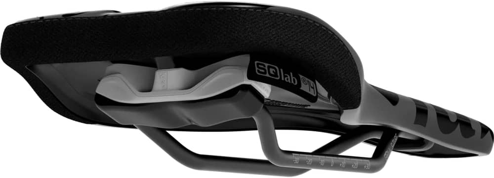 SQlab 60x Ergowave Active 2.1 LTD. Team Saddle in Black - Image 2 of 4