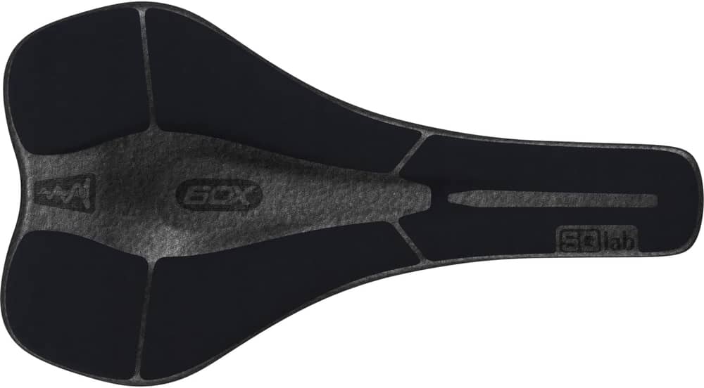 SQlab 6OX Infinergy® ERGOWAVE active 2.1 ClipOn Saddle in Black - Image 3 of 4
