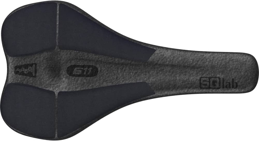 SQlab 611 Infinergy ERGOWAVE Active 2.1 ClipOn Saddle in Black - Image 3 of 4
