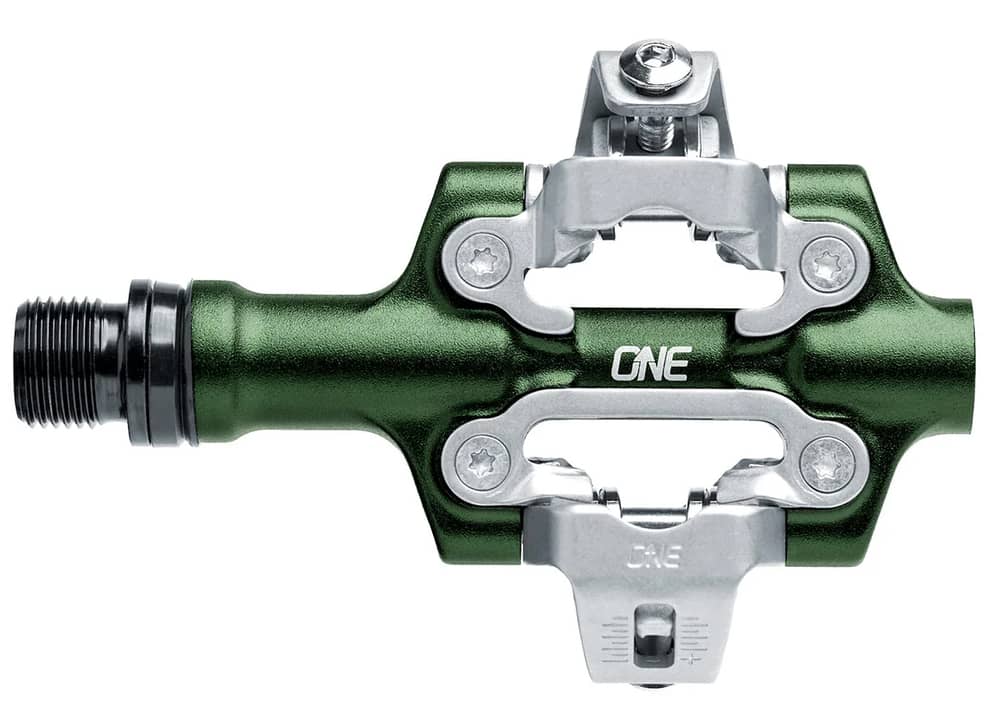 Oneup Components | Xc Gravel Clip Pedals Dark Green | Aluminum
