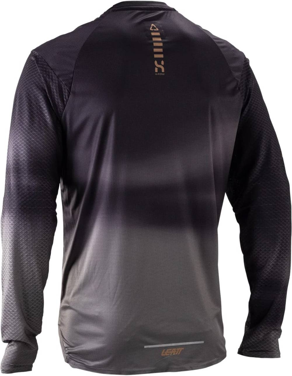 Leatt Jersey MTB Trail 3.0 Long Sleeve in Ghost Black - Image 2 of 2