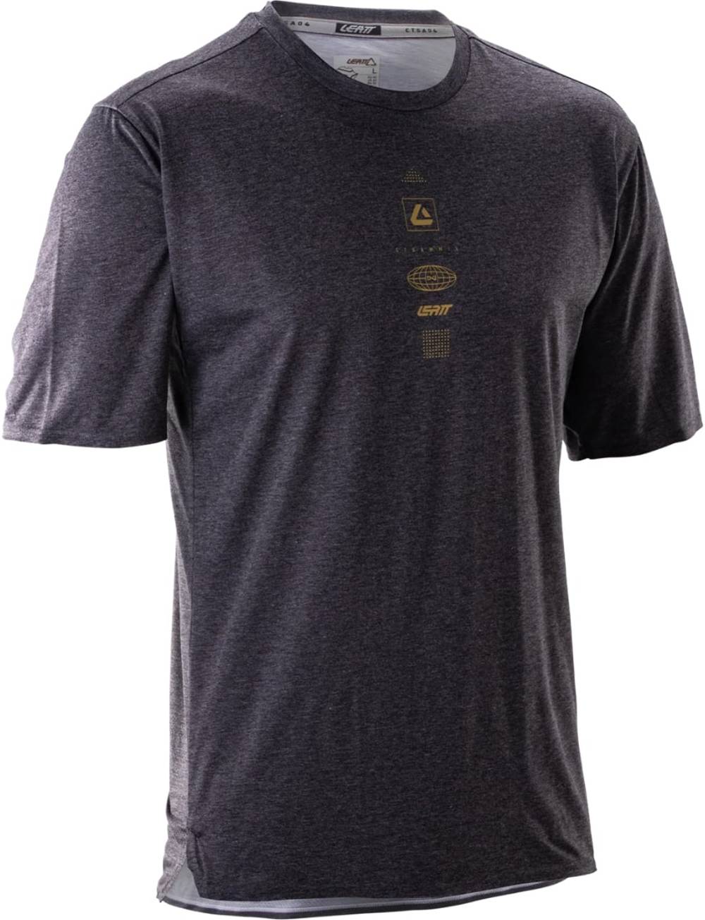 Leatt Jersey MTB Trail 4.0 in Ghost Black - Image 1 of 2