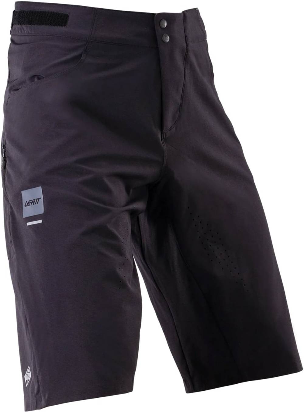 Leatt Shorts MTB Trail 2.0 in Ghost Black - Image 1 of 2