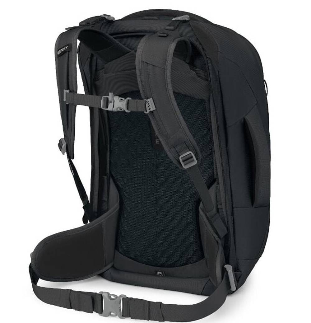 Osprey Fairview 55 Backpack in Black - Image 2 of 4