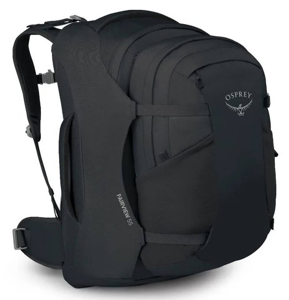 Osprey Fairview 55 Backpack in Black - Image 1 of 4