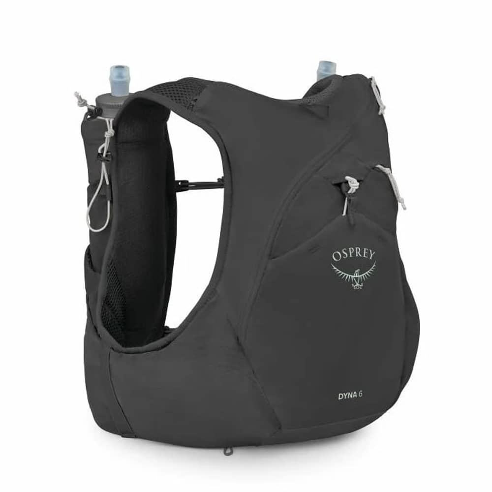 Osprey Dyna 6 With Flasks Hydration Vest in Black - Image 2 of 3