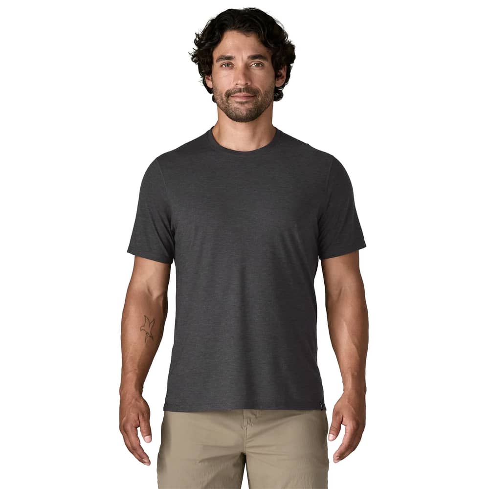 Patagonia Men's Cap Cool Trail Shirt in Ink Black - Image 2 of 3
