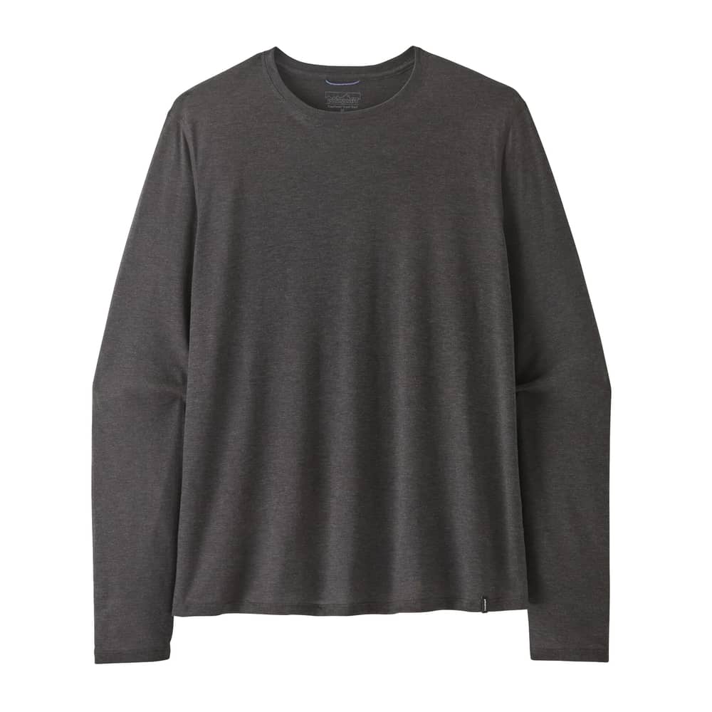 Patagonia Men's Long Sleeve Cap Cool Trail Shirt in Ink Black - Image 1 of 3