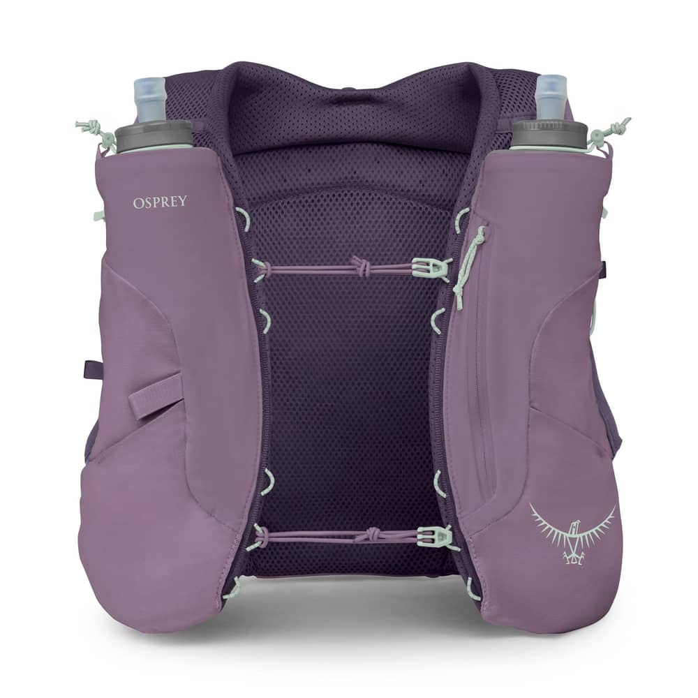 Osprey | Dyna 1.5 With Flasks Hydration Vest | Purple Dusk | Wl Hydration Pack | Nylon