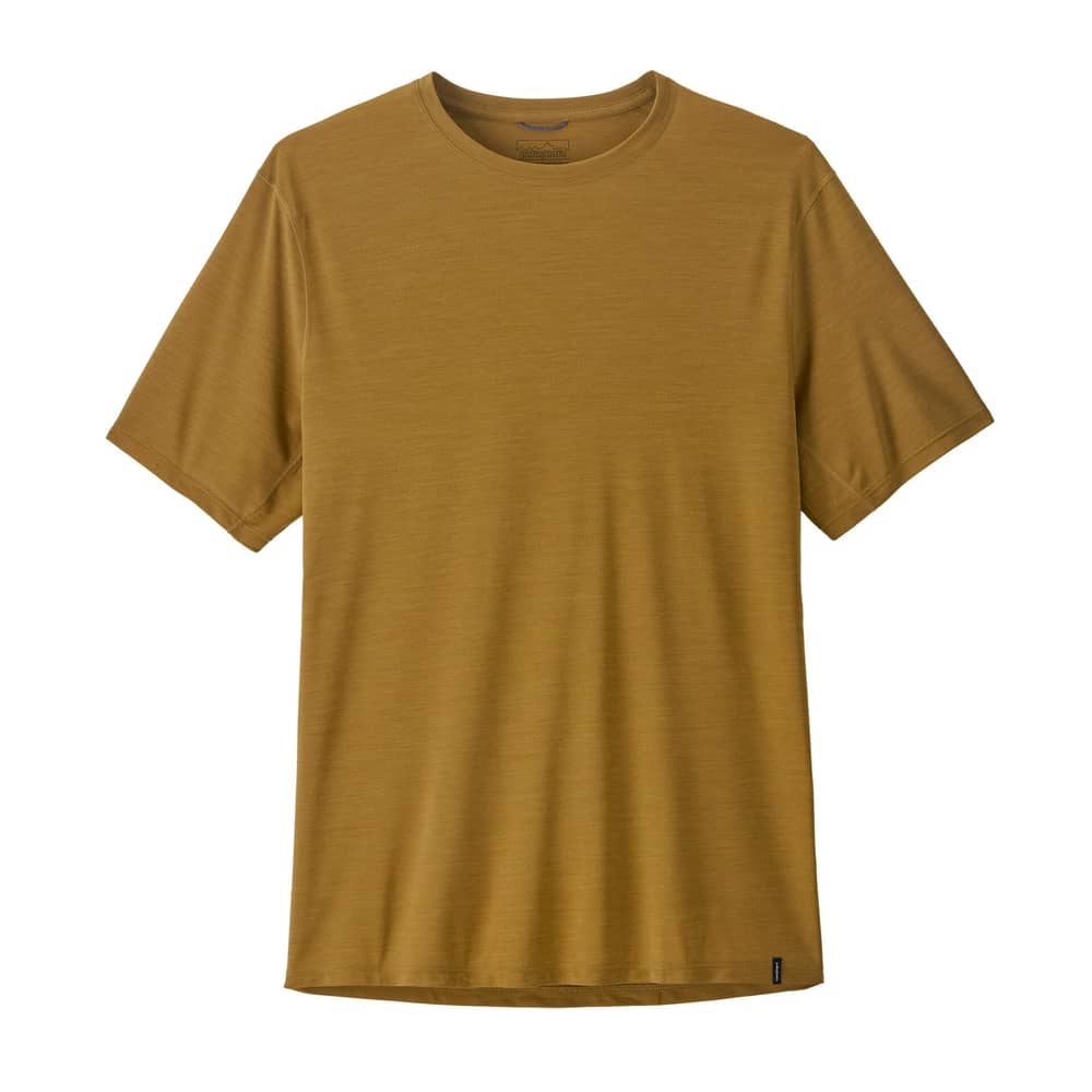 Patagonia Men's Cap Cool Ultra Shirt in Bobcat Brown / Light Bobcat Brown X-Dye - Image 1 of 3