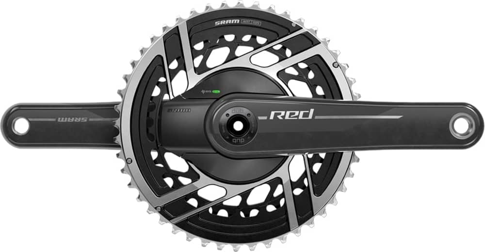 SRAM Red AXS E1 Power Meter Crankset - OE Packaged in Black - Image 1 of 5