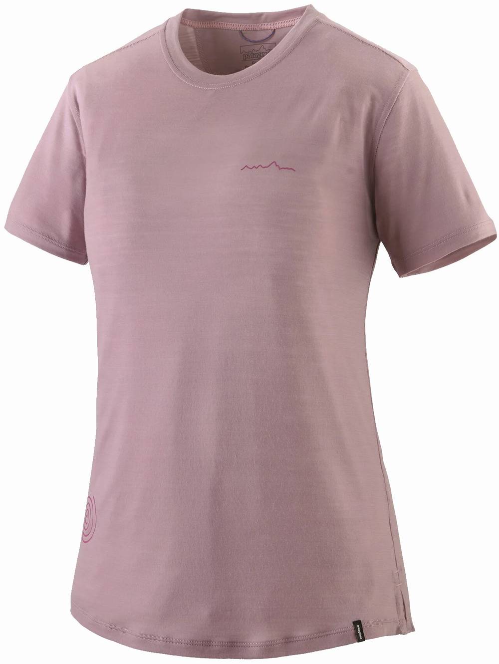 Patagonia Women's Cap Cool Merino Blend Graphic Shirt in Purple - Image 1 of 1