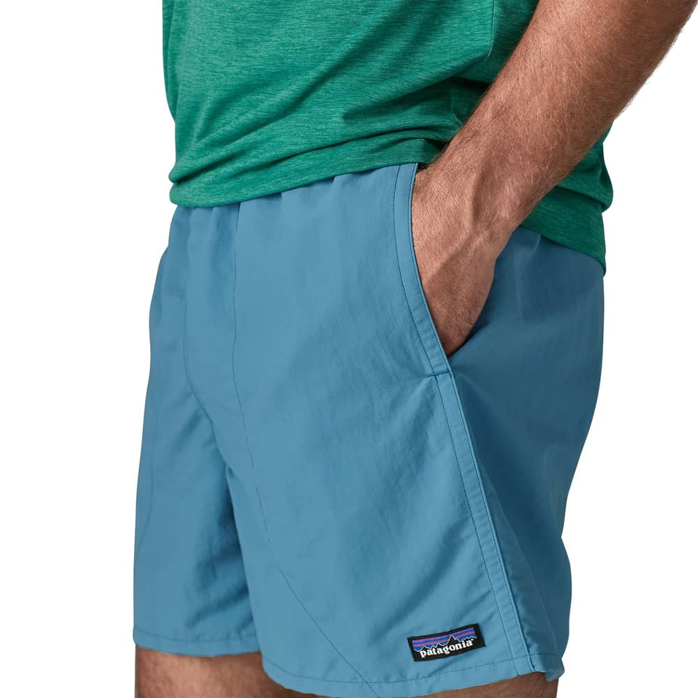 Patagonia Men's Baggies Shorts - 5 in. in Shore Blue - Image 3 of 4