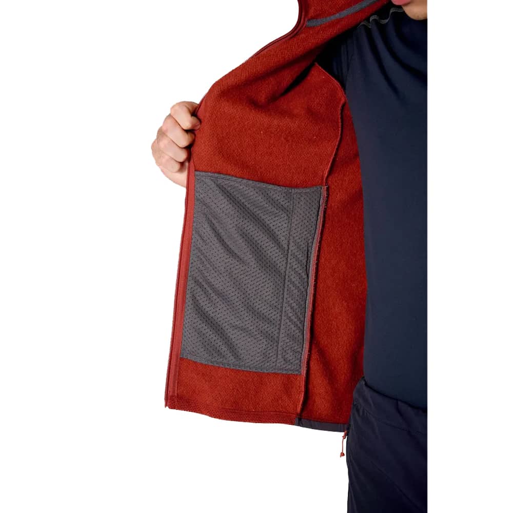 Rab Stavel Hoody in Tuscan Red - Image 8 of 11