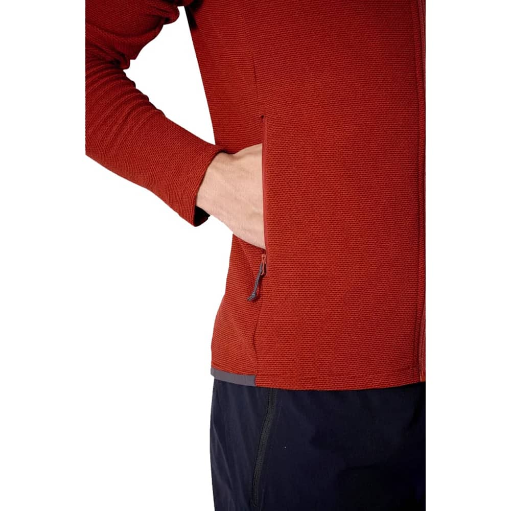 Rab Stavel Hoody in Tuscan Red - Image 7 of 11