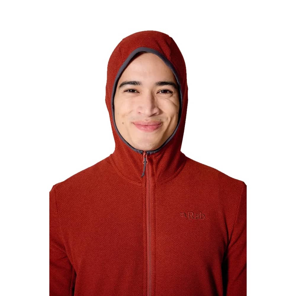 Rab Stavel Hoody in Tuscan Red - Image 5 of 11