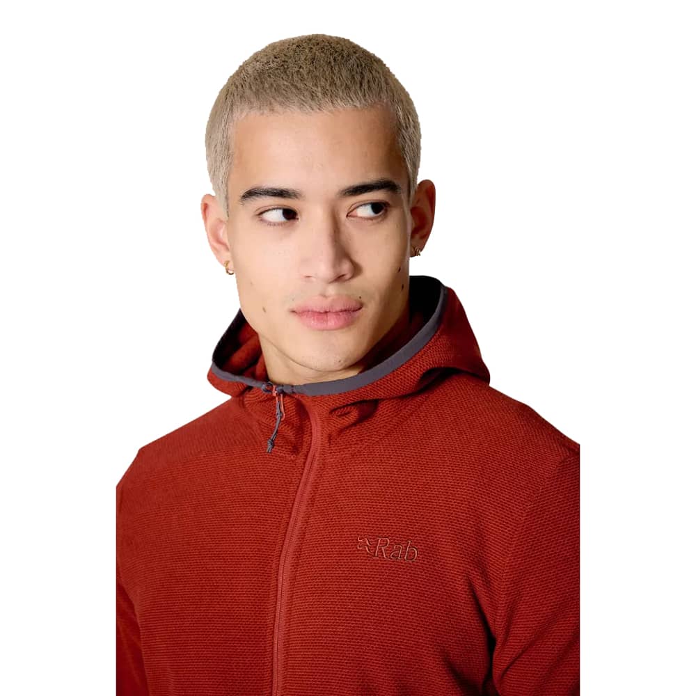 Rab Stavel Hoody in Tuscan Red - Image 4 of 11