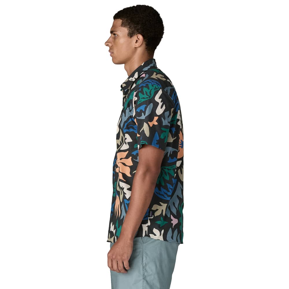 Patagonia Men's Go To Shirt in Kaleido/Black - Image 5 of 8