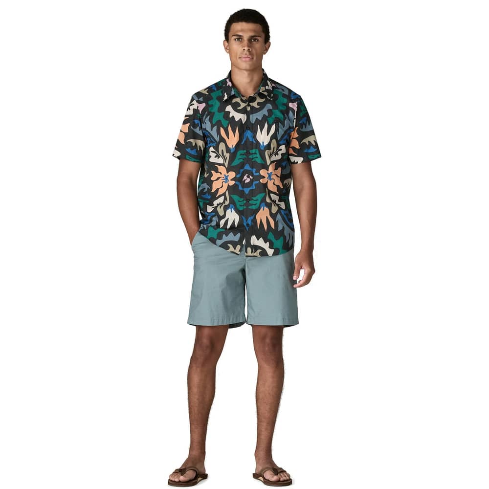 Patagonia Men's Go To Shirt in Kaleido/Black - Image 4 of 8