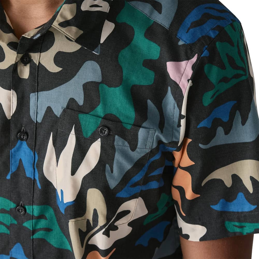 Patagonia Men's Go To Shirt in Kaleido/Black - Image 6 of 8