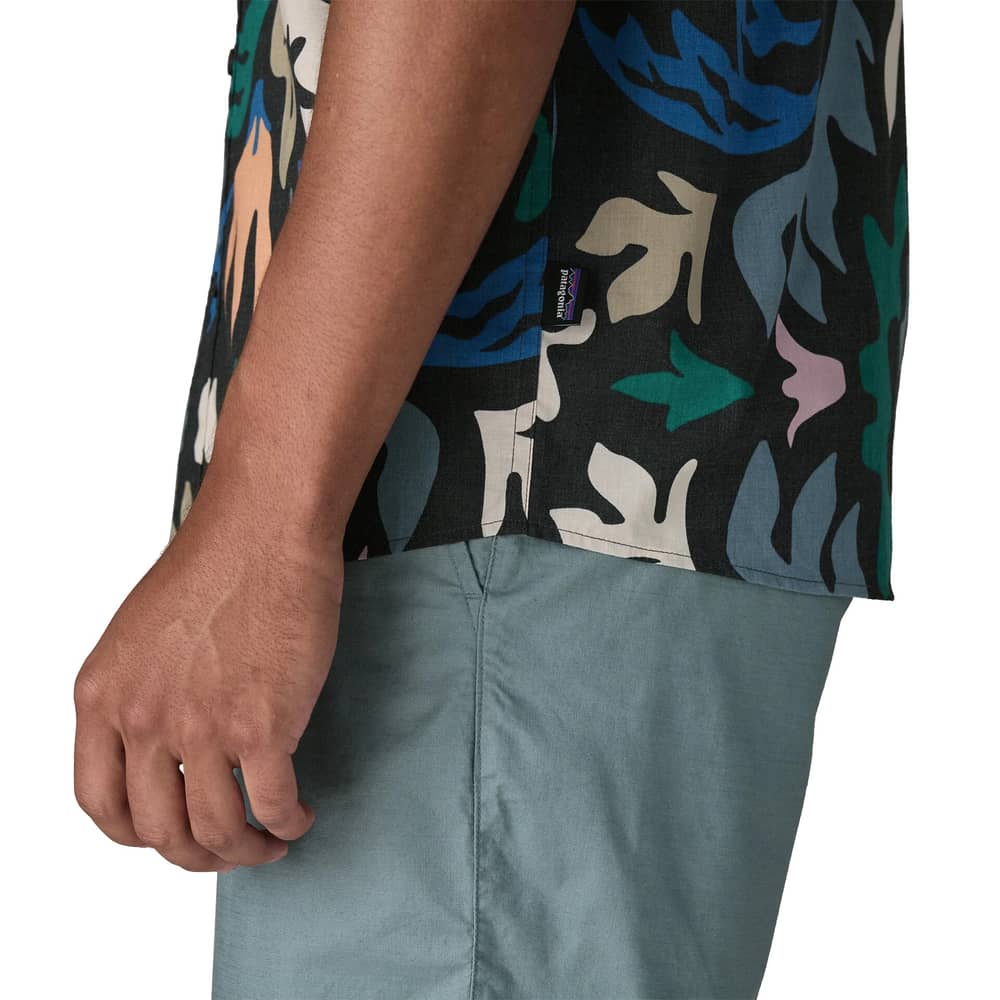 Patagonia Men's Go To Shirt in Kaleido/Black - Image 8 of 8