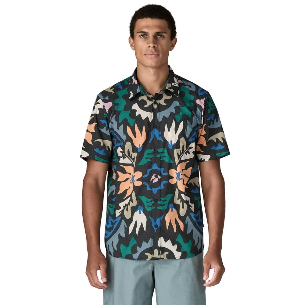 Patagonia Men's Go To Shirt in Kaleido/Black - Image 2 of 8