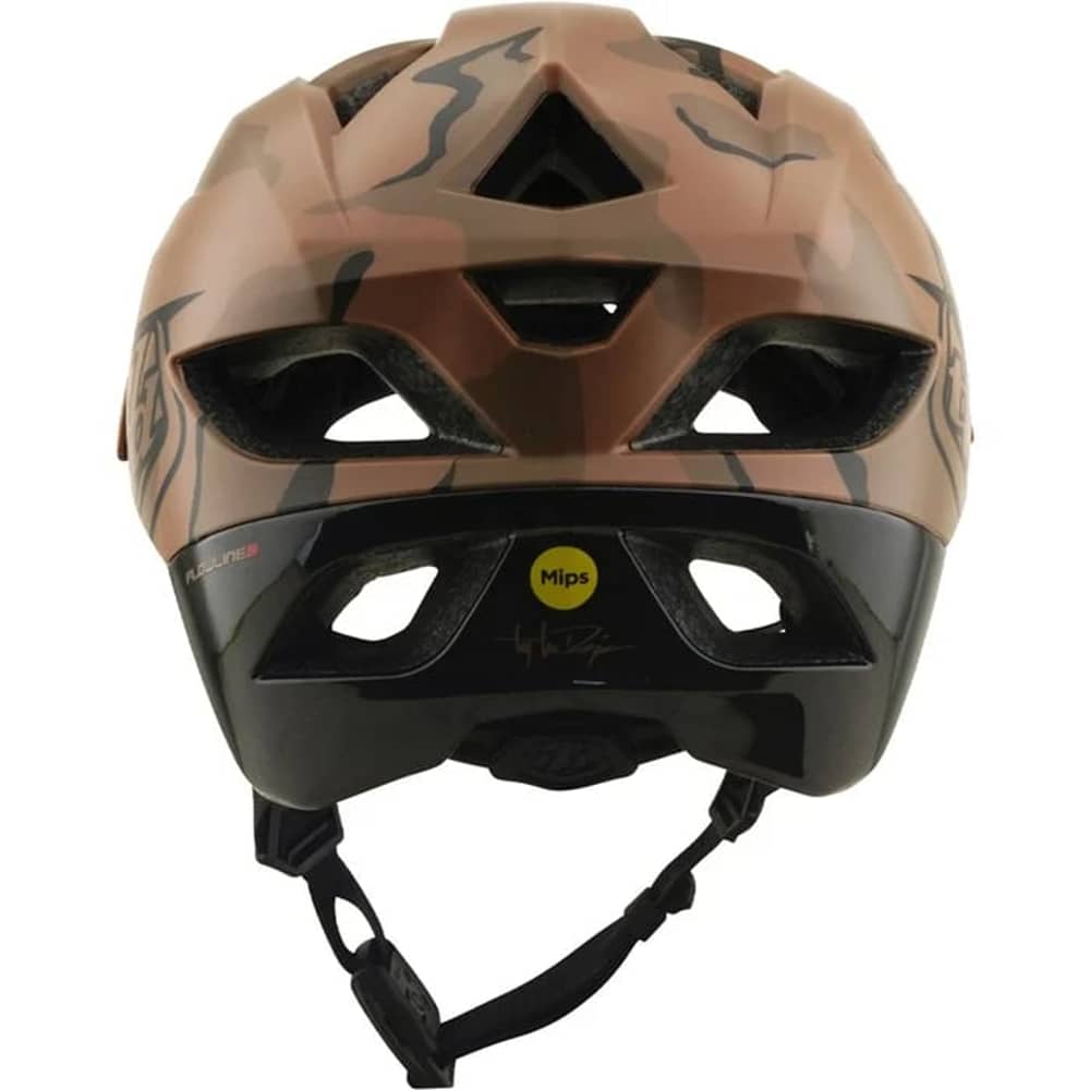 Troy Lee Designs Flowline Se Helmet W/Mips in Badge Sienna Camo - Image 3 of 4