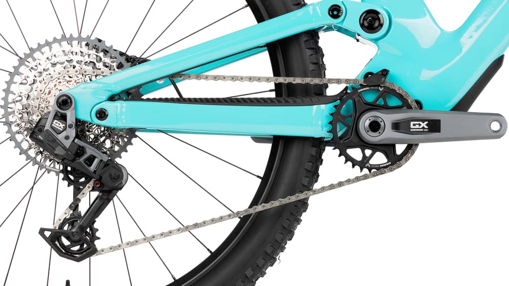 Scott Genius ST 910 TR Bike in Black/Mint Green - Image 2 of 5