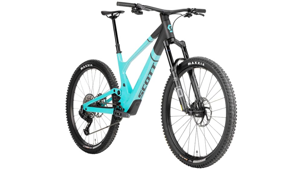 Scott Genius ST 910 TR Bike in Black/Mint Green - Image 3 of 5