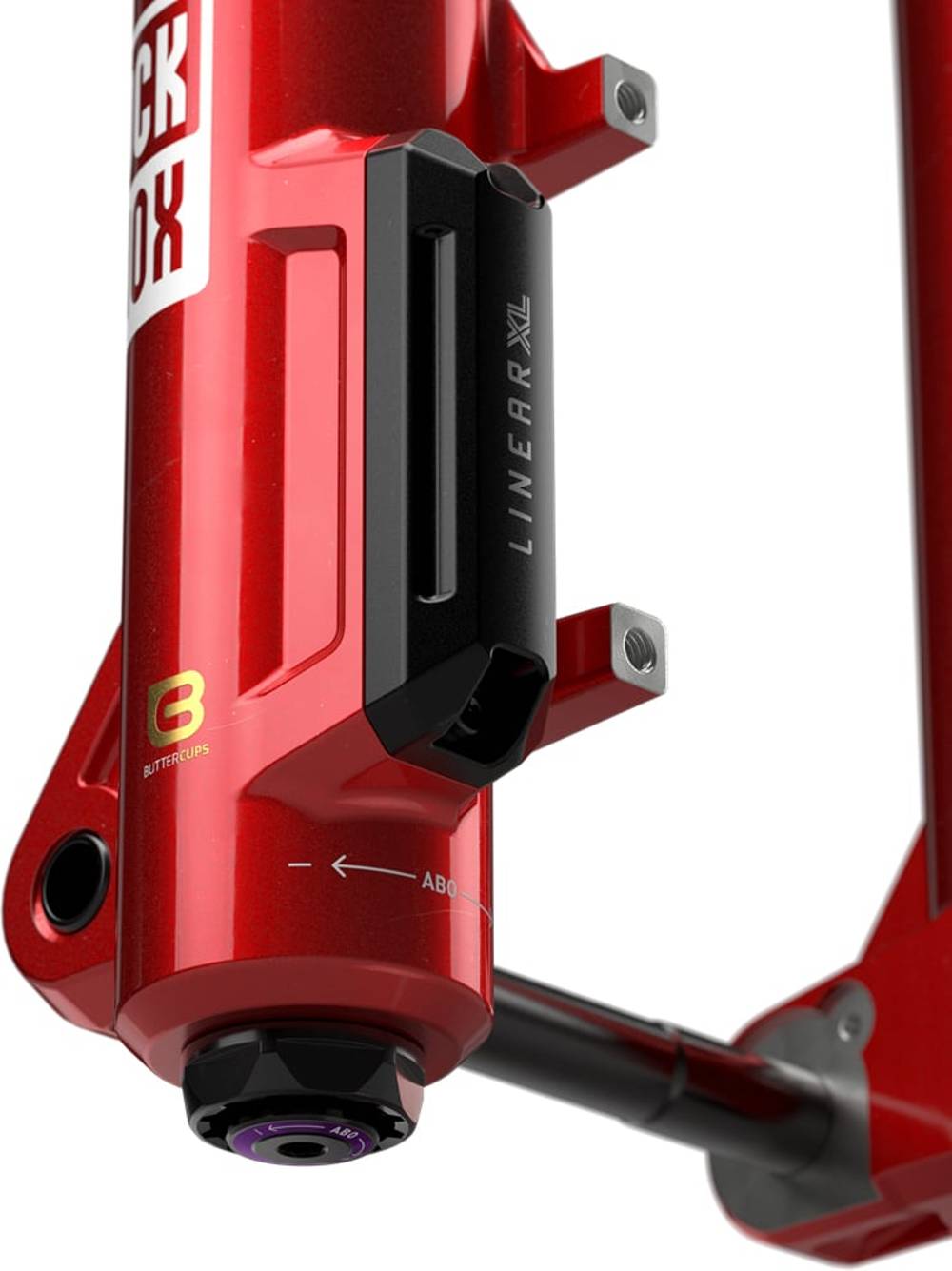 RockShox ZEB Ultimate B1 Charger 3.2 29" Fork in Red - Image 5 of 5