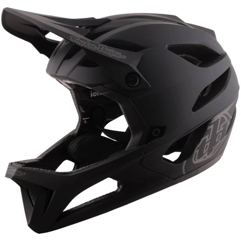 Troy Lee Designs Stage Helmet W/Mips in Drone Black - Image 3 of 4