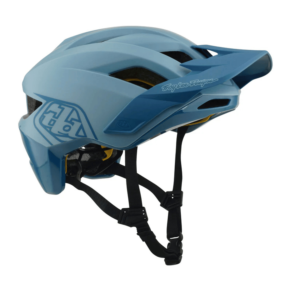 Troy Lee Designs | Flowline Helmet W/mips Men's | Size Extra Large/xx Large In Point Dawn Blue/sapphire