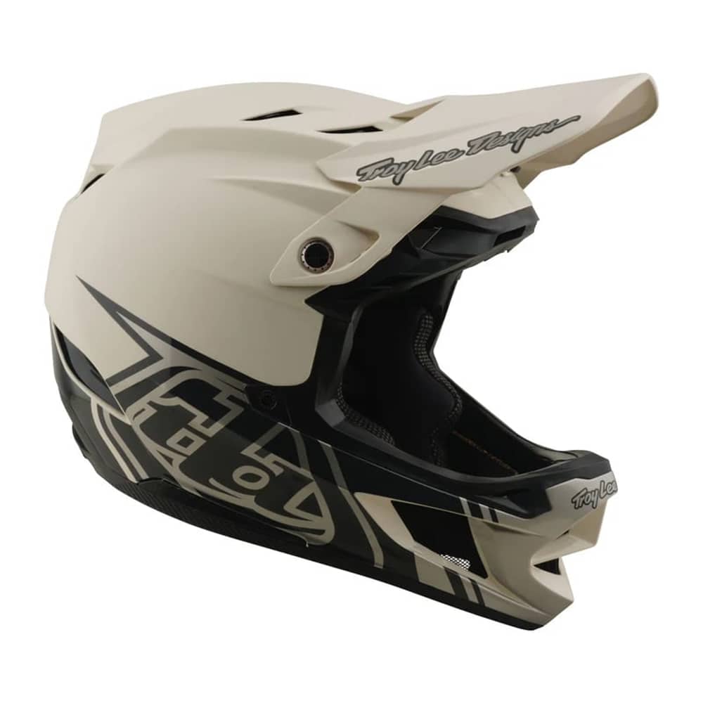 Troy Lee Designs D4 Composite Helmet W/Mips in Stealth Pumice - Image 1 of 6