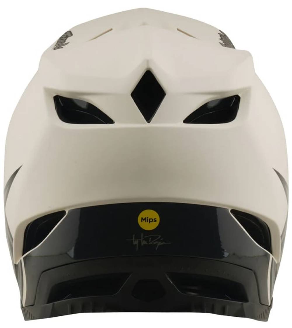 Troy Lee Designs D4 Composite Helmet W/Mips in Stealth Pumice - Image 6 of 6
