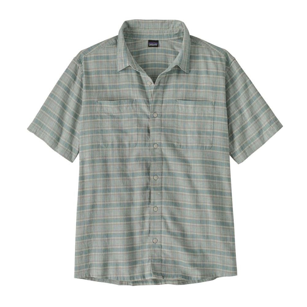 Patagonia Men's Back Step Shirt in Stroll/Blue Sage - Image 1 of 8