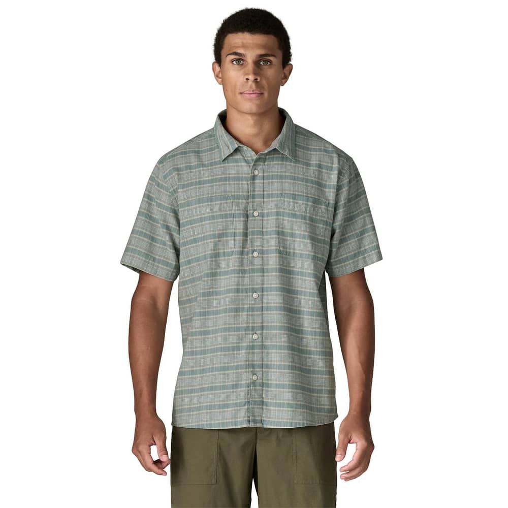 Patagonia Men's Back Step Shirt in Stroll/Blue Sage - Image 3 of 8