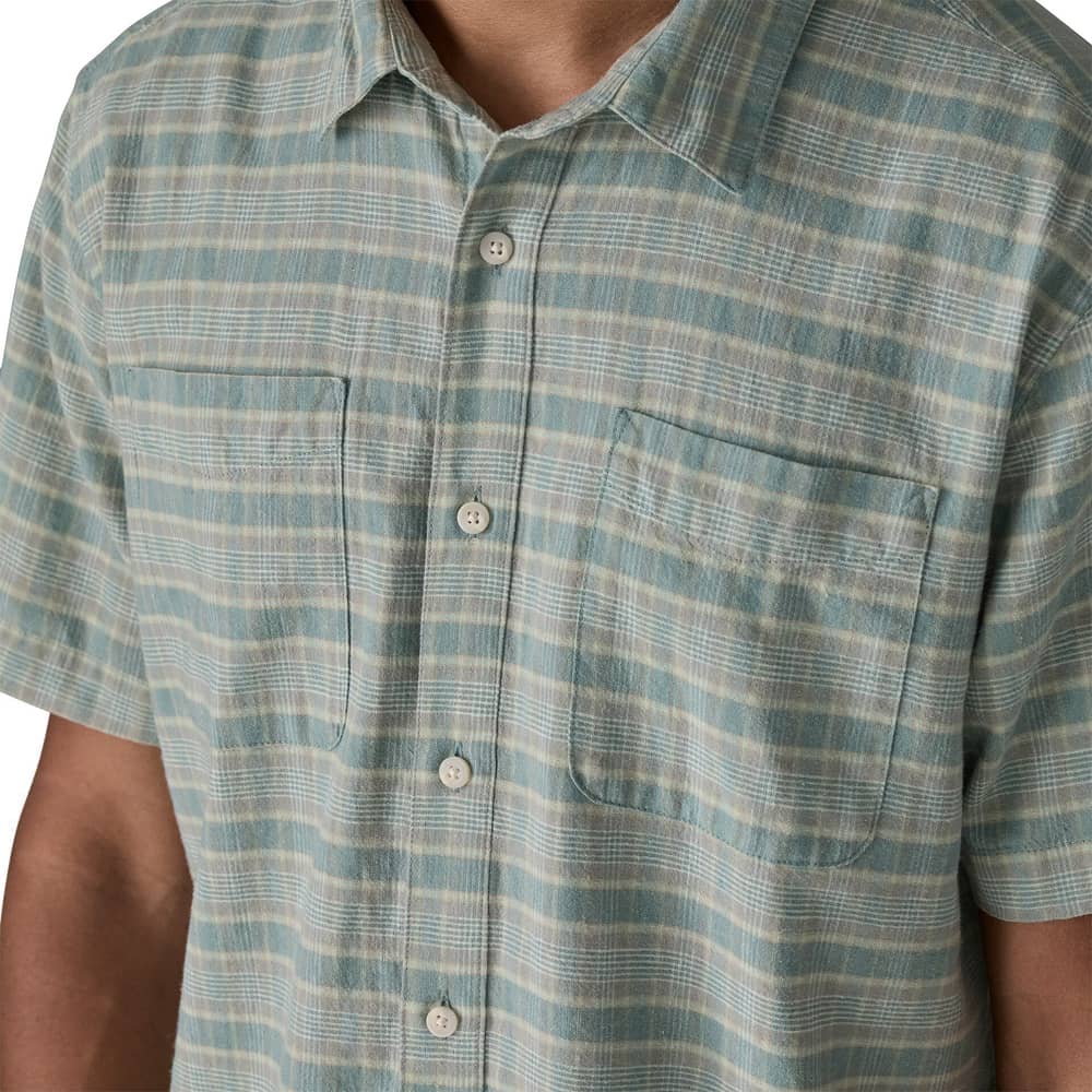 Patagonia Men's Back Step Shirt in Stroll/Blue Sage - Image 6 of 8