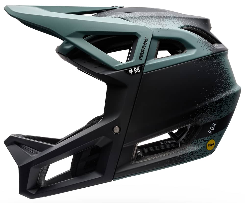 Fox Proframe RS Aura Helmet in Sage - Image 3 of 7