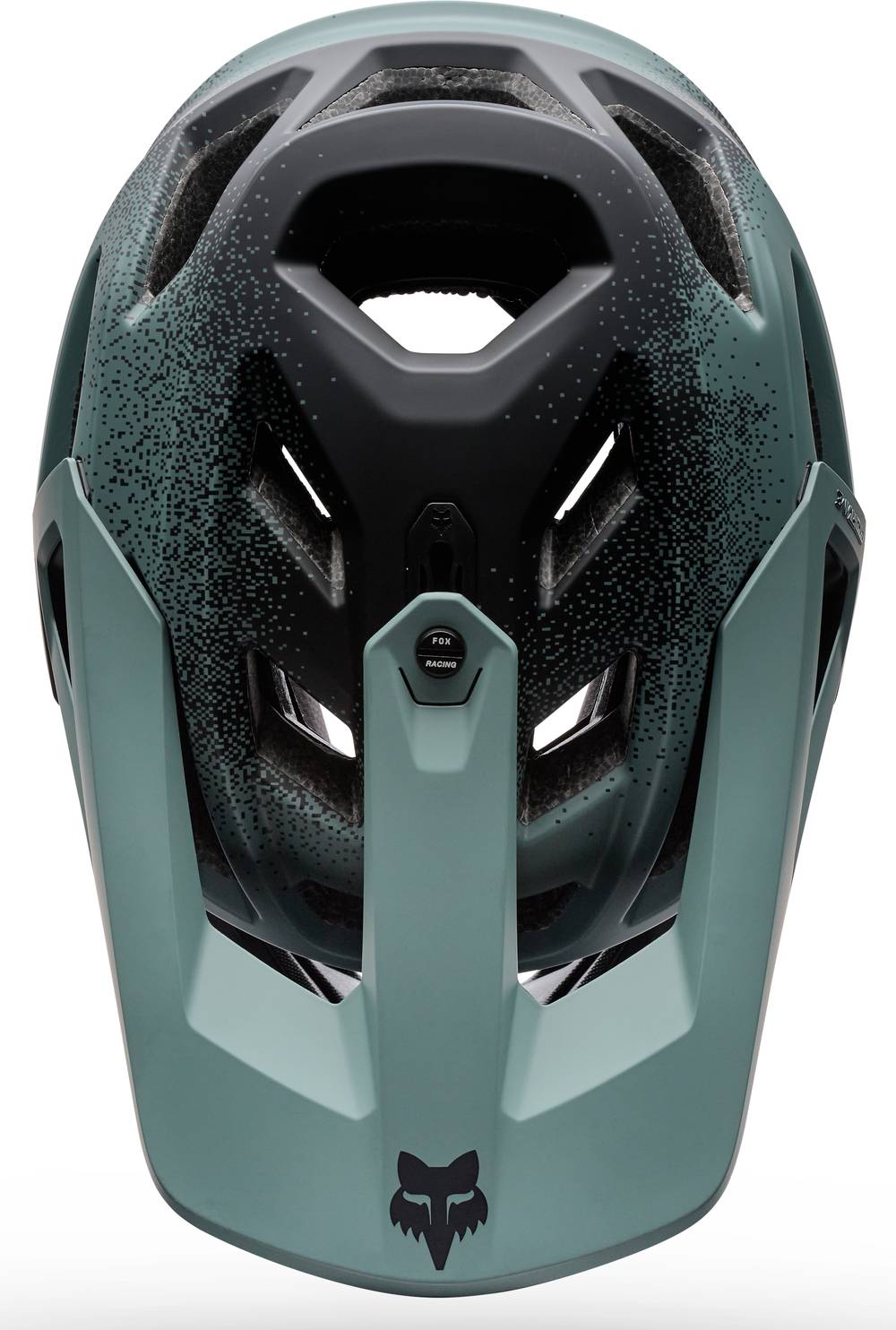Fox Proframe RS Aura Helmet in Sage - Image 6 of 7