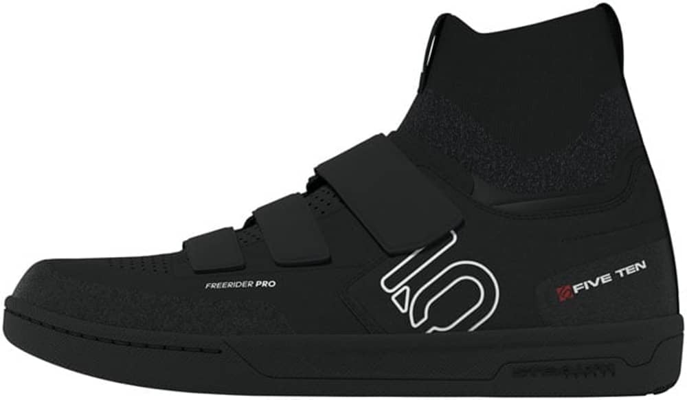 Five Ten Freerider Pro Mid VCS Shoes in Core Black/Footwear White/Carbon - Image 2 of 2