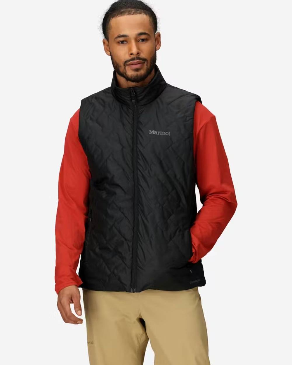 Marmot Men's MonoQuilt Vest in Black - Image 1 of 2