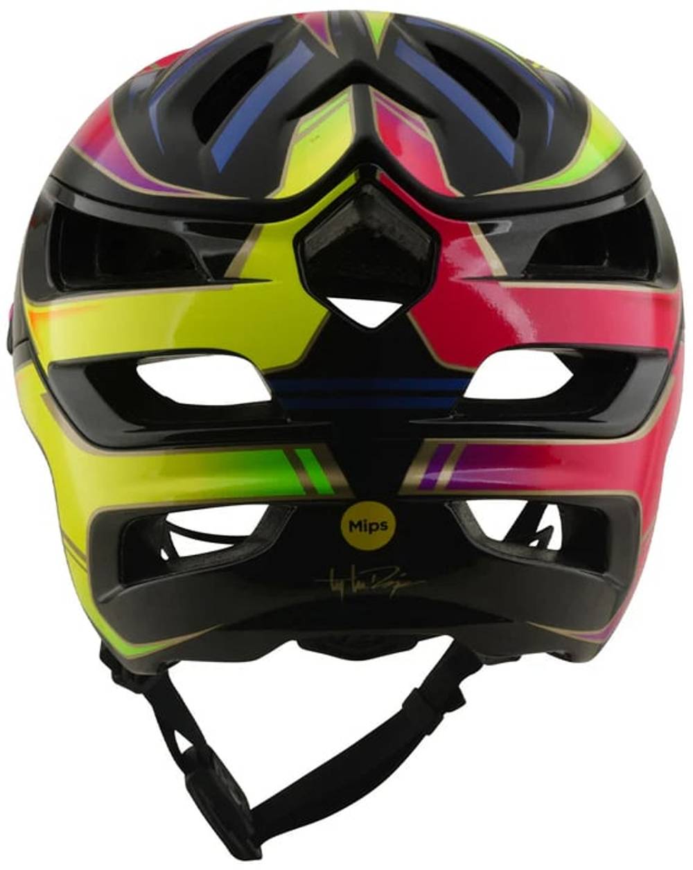 Troy Lee Designs A3 Helmet W/Mips in Electra Black - Image 3 of 4