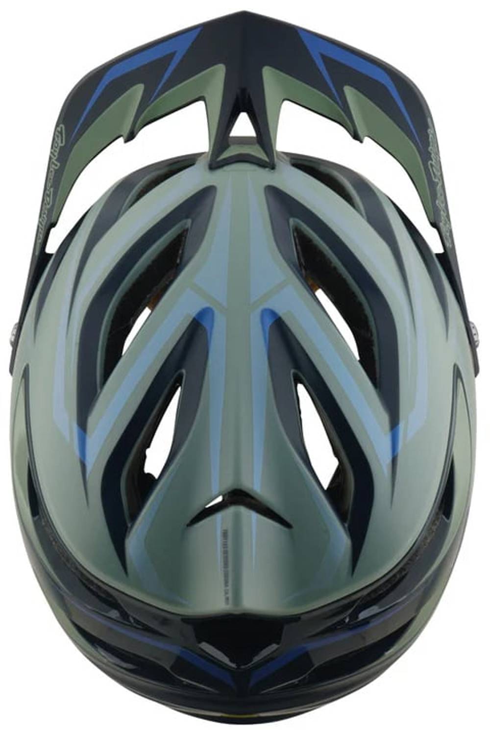 Troy Lee Designs A3 Helmet W/Mips in Pin Sage - Image 4 of 4